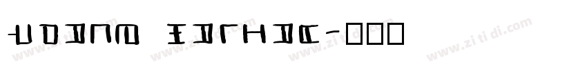 space valian字体转换